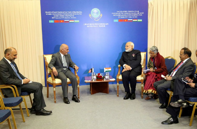 Delhi Reaffirms Support for Kabul in War on Terrorism